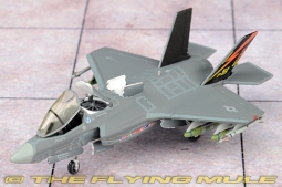 F-35B Lightning II JSF Diecast Model, USN VX-23 Salty Dogs, BF-01, Open Canopy