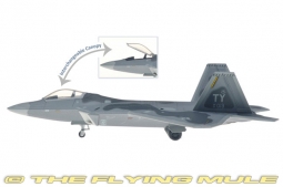 F-22A Raptor Diecast Model, USAF 325th FW, 43rd FS Hornets, #01-4019, Tyndall