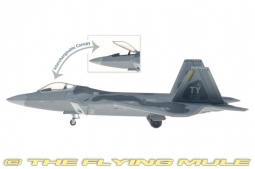 F-22A Raptor Diecast Model, USAF 325th FW, 43rd FS Hornets, #01-4021, Tyndall