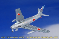 F-86F Sabre Diecast Model, JASDF 8th Hikotai Black Panthers, #62-7703