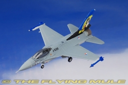 F-16A Fighting Falcon Diecast Model, RNLAF 323rd Sqn, J-230 Dirty Diana, Leeuwarden