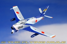 F-86F Sabre Diecast Model, JASDF Blue Impulse, #02-7948, Hamamatsu AB, Japan