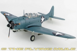 SBD-2 Dauntless Diecast Model, USN VS-71, Black 16, USS Wasp, August 1942 - DEC PRE-ORDER