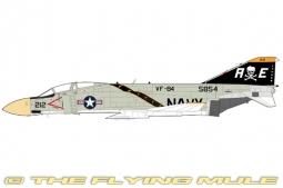 F-4J Phantom II Diecast Model, USN VF-84 Jolly Rogers, AE212, USS Franklin D. - DEC PRE-ORDER