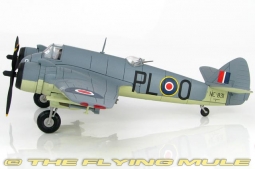 Beaufighter TF.Mk X Diecast Model, RAF No.144 Sqn, NE831, RAF Banff, Scotland