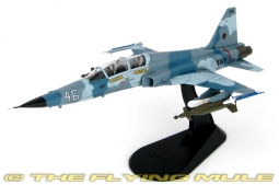 F-5F Tiger II Diecast Model, USN NFWS TOPGUN, White 46, NAS Miramar, CA, 1977