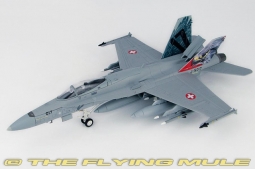 F/A-18C Hornet Diecast Model, Swiss Air Force 17 Staffel, #J-5017, Payerne AB - DEC PRE-ORDER