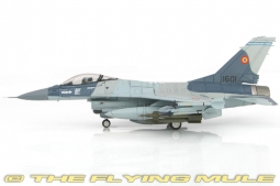 F-16AM Fighting Falcon Diecast Model, Romanian Air Force 53rd Sqn, #1601, Romania, 2017