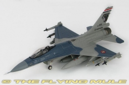 F-16C Fighting Falcon Diecast Model, IQAF 9th FS Black Panthers, #1615, 2015