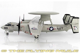 E-2C Hawkeye Diecast Model, USN VAW-122 Steel Jaws, AE601, USS Forrestal