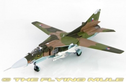 MiG-23MF Flogger-B Diecast Model, Czech Air Force 2nd Sqn, Black 3922, Ceske