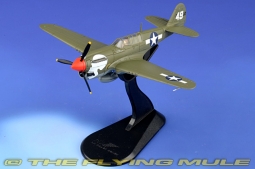 P-40N Warhawk Diecast Model, USAAF 80th FG, 89th FS Burma Banshees, White 49