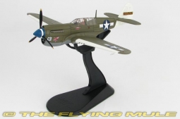 P-40N Warhawk Diecast Model, USAAF 49th FG, 7th FS, #42-105202 Rita/Orchid 13