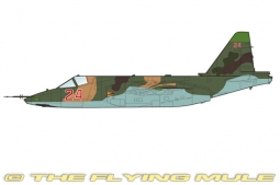 Su-25SM Frogfoot Diecast Model, Russian Air Force, Red 24, Latakia AB, Syria - JUN PRE-ORDER