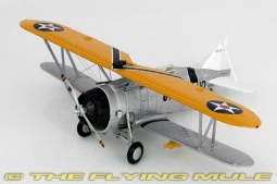 F3F-1 Diecast Model, USN VF-7 Blue Burglar Wasps, 1930s