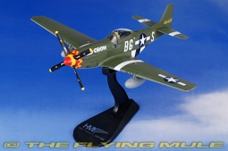 P-51D Mustang Diecast Model, USAAF 357th FG, 363rd FS, #44-14450 Old Crow, Bud