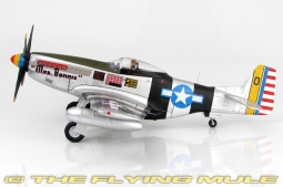 P-51K Mustang Diecast Model, USAAF 348th FG, Mrs.Bonnie, William Dunham, Le