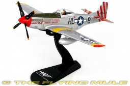 P-51D Mustang Diecast Model, USAAF 31st FG, 308th FS, #44-15459 American