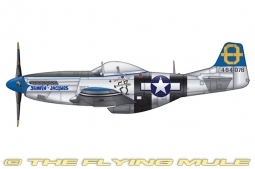 P-51D Mustang Diecast Model, USAAF 3rd ACG, 3rd FS, Jumpin' Jaques, Jaques - APR PRE-ORDER