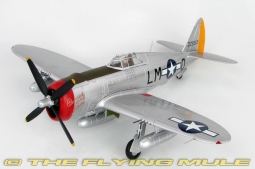 P-47D Thunderbolt Diecast Model, USAAF 56th FG, 62nd FS, #42-25512 Penrod and Sam