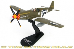 P-51B Mustang Diecast Model, USAAF 357th FG, 363rd FS, #43-24842 Blackpool