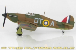 Hurricane Mk I Diecast Model, RAF No.257 Sqn, V6555, Stanford Tuck, RAF North