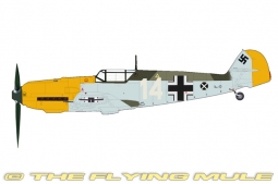 Bf 109E Diecast Model, Luftwaffe 1.(J)/LG 2, White 14, Hans-Joachim - JAN PRE-ORDER