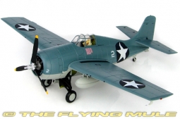 F4F-4 Wildcat Diecast Model, USMC VMF-223 Bulldogs, White 2, Marion Carl