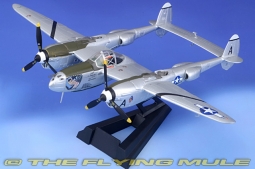 P-38L Lightning Diecast Model, USAAF 8th FG, 36th FS, L. V. Bellusci, 1945