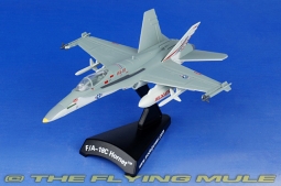 F/A-18C Hornet Diecast Model, USN VFA-131 Wildcats, AG400, CAG, USS John F.