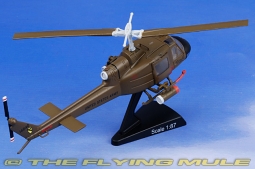 UH-1C Huey Diecast Model, US Army 1st Air Cav, Have Gun Will Travel