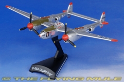 P-38L Lightning Diecast Model, USAAF 49th FG, #42-103993 Marge, Richard Bong