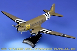 C-47 Skytrain Diecast Model, USAAF 440th TCG, #42-92717 Stoy Hora, Normandy