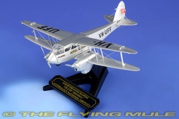 Dragon Rapide Diecast Model, Australian National Airways, VH-UFF