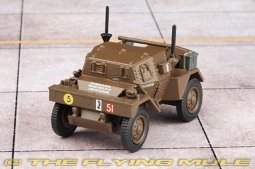 Dingo Scout Car Diecast Model, British Army 10th Armored Cavalry Bgd, England