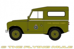 Land Rover Series II SWB Diecast Model, Britsh Civil Defence Corps - DEC PRE-ORDER