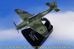 Ju 87B Stuka Diecast Model, Luftwaffe III./StG 77, F1+AC, Caen, France