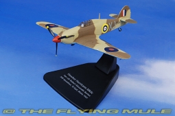 Hurricane Mk II Diecast Model, RAF No.249 Sqn, Z3580, Robert Barton, RAF Takali