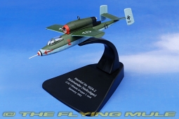 He 162 Volksjager Diecast Model, Luftwaffe II./JG 1, Red 2 , Leck, Germany, 1945