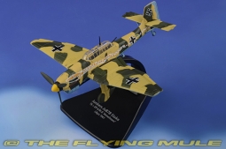 Ju 87R Stuka Diecast Model, Luftwaffe 6./StG 2 Immelmann, T6+DP, Libya, 1941