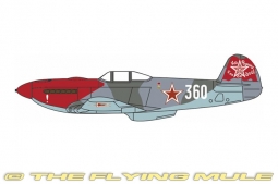 Yak-3 Diecast Model, Soviet Air Force 150th Guards Rgt, White 360 - DEC PRE-ORDER