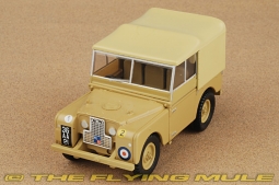 Land Rover Series I Diecast Model, British Army 34th Light Anti-Aircraft Rgt, 1950s