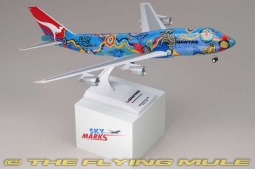 747-300 Display Model, Qantas , Nalanji Dreaming, Australia