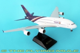 A380-800 Display Model, Thai International, HS-TUA, w/Landing Gear