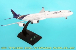 A340-600 Display Model, Thai International, w/landing Gear