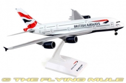 A380-800 Display Model, British Airways, w/Landing Gear