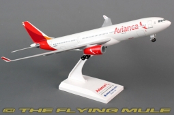 A330-200 Display Model, Avianca, w/Landing Gear - NOV PRE-ORDER