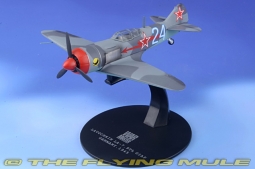 La-7 Diecast Model, Soviet Air Force 9 GvIAP, White 24, Amet-khan